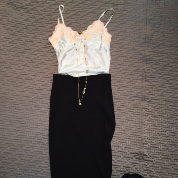 Keepsake Vintage Inspired Cami Top in Mint - Picture 3 of 4